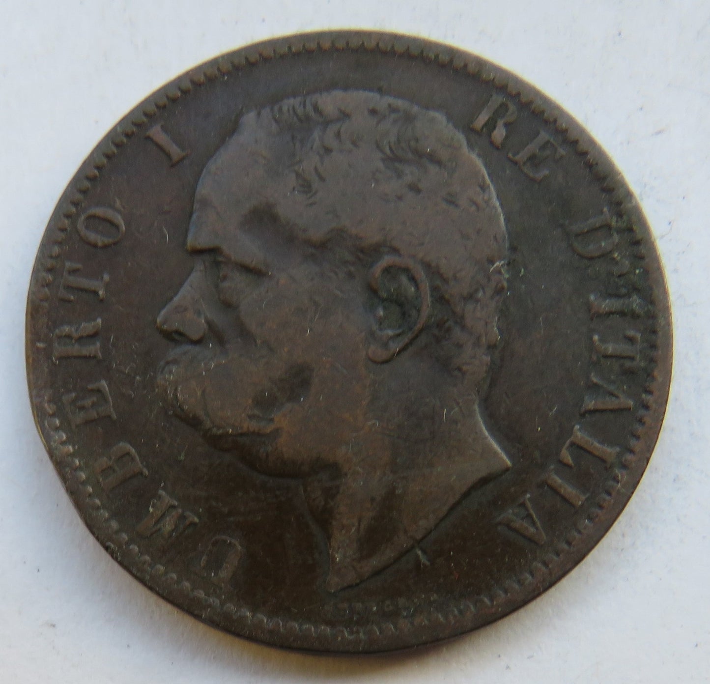 1894-B/I Italy 10 Centesimi Coin