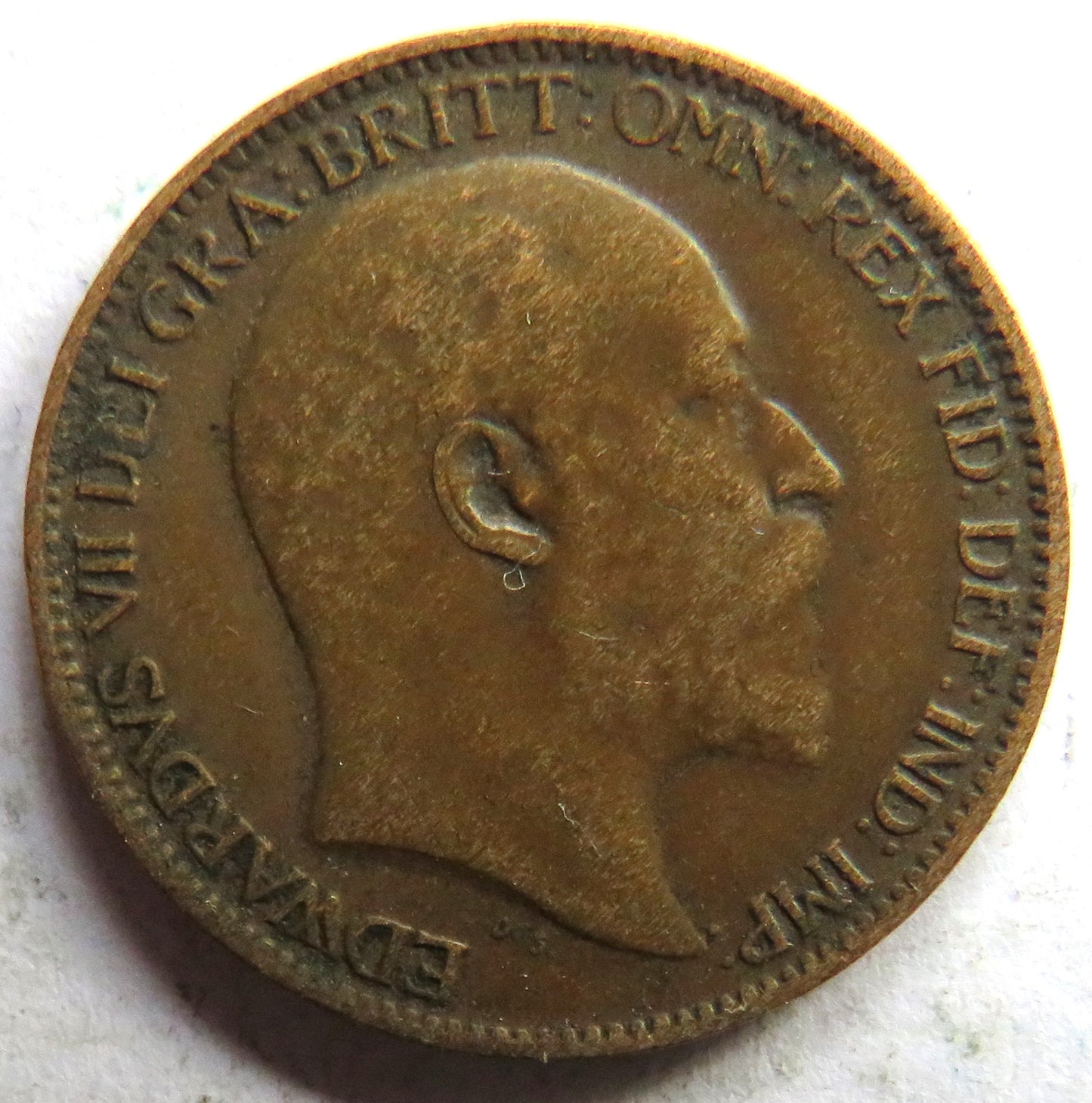 1906 King Edward VII Farthing Coin - Great Britain