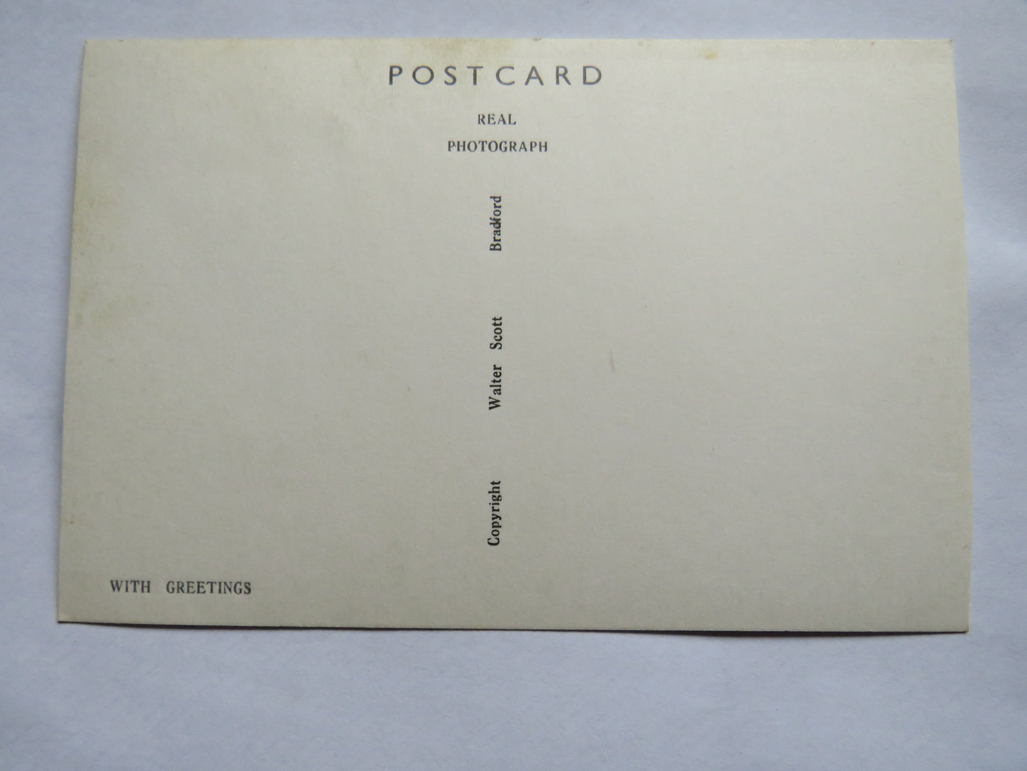 Vintage Postcard of Bamburgh Castle, Northumberland