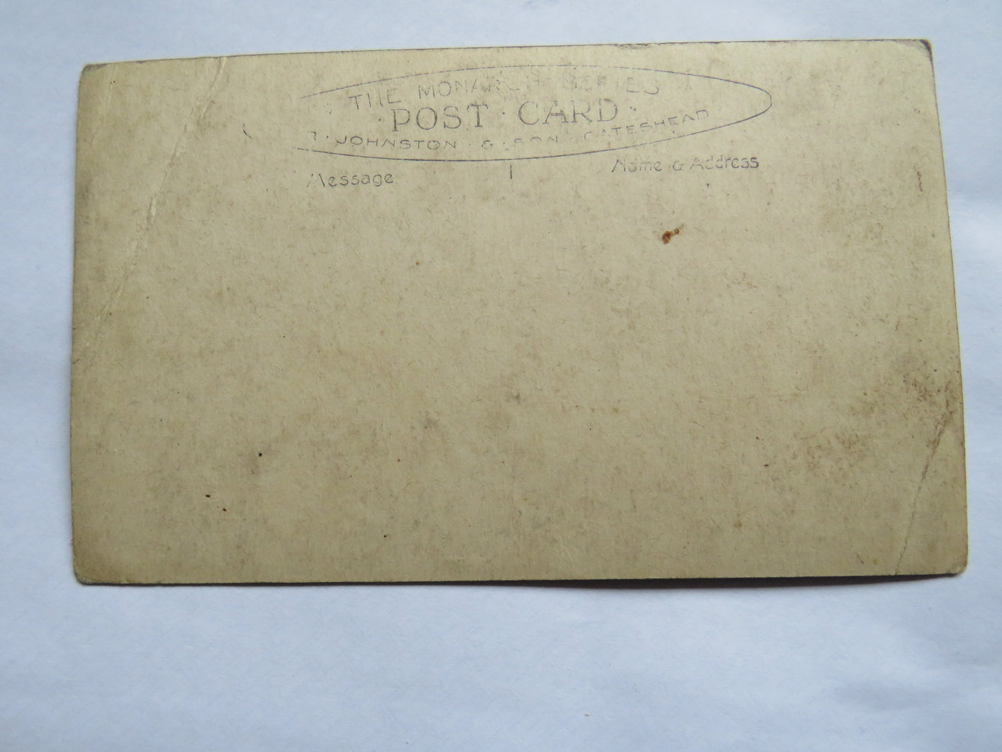 Vintage Postcard of Warkworth