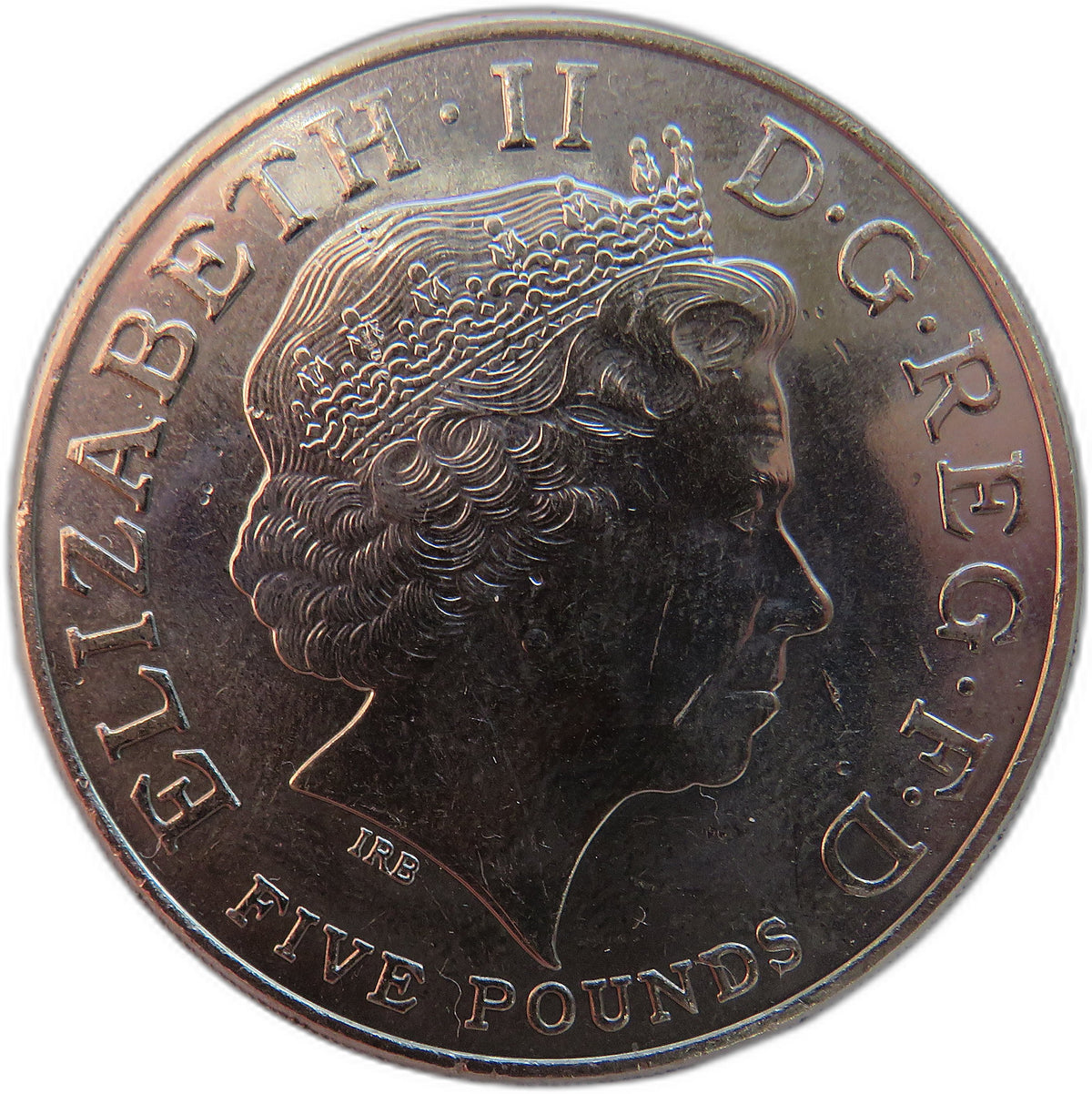 1805-2005 Battle of Trafalgar Commemorative £5 Coin