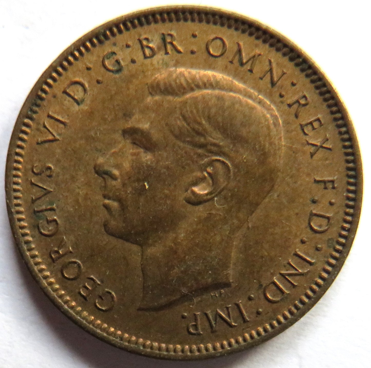 1946 King George VI Farthing Coin In High Grade - Great Britain