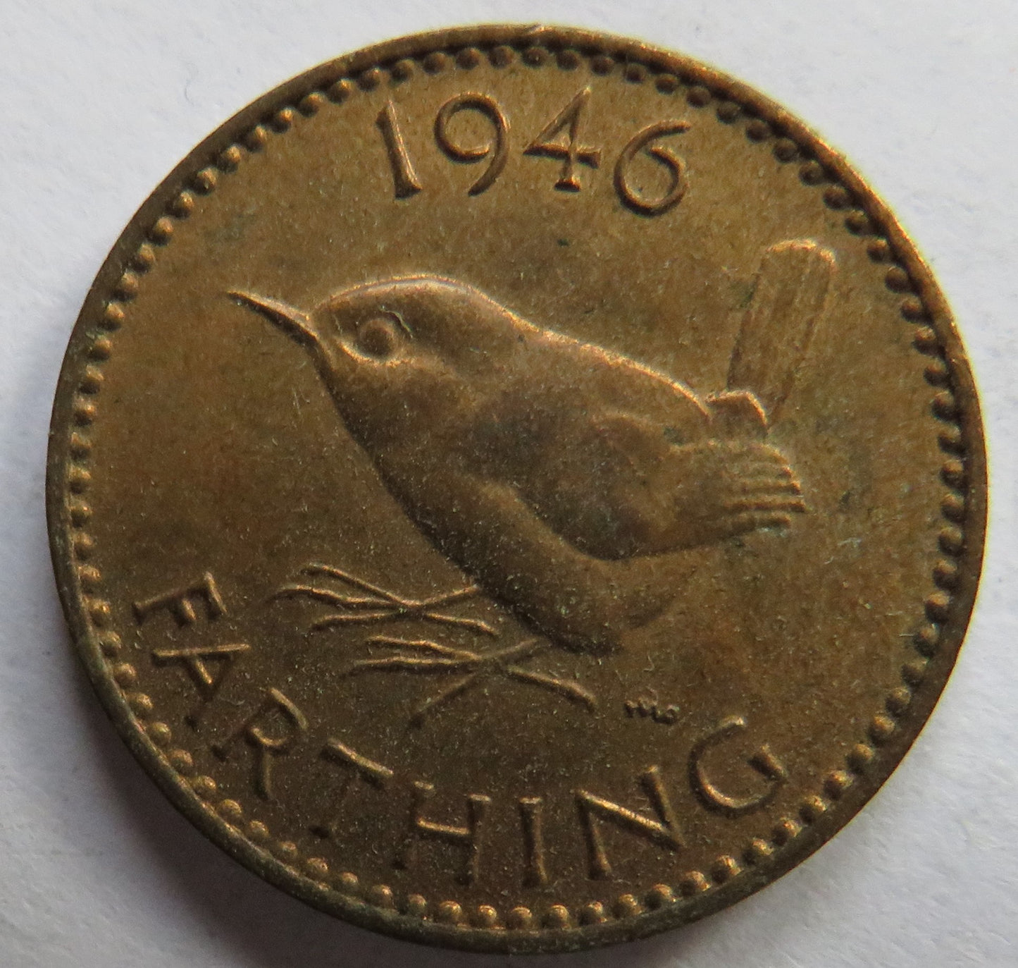 1946 King George VI Farthing Coin In High Grade - Great Britain
