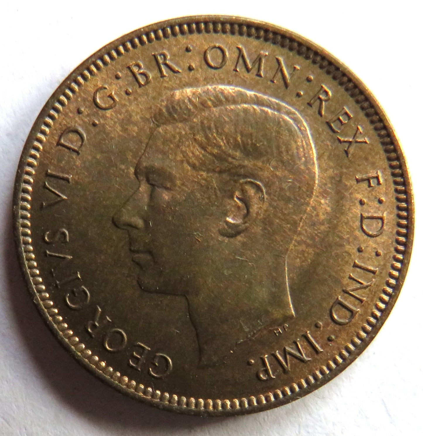 1942 King George VI Farthing Coin In High Grade - Great Britain