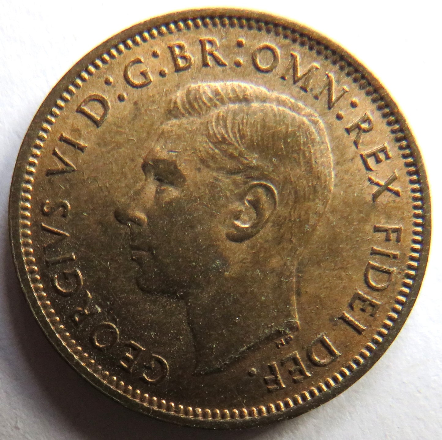 1951 King George VI Farthing Coin In High Grade - Great Britain