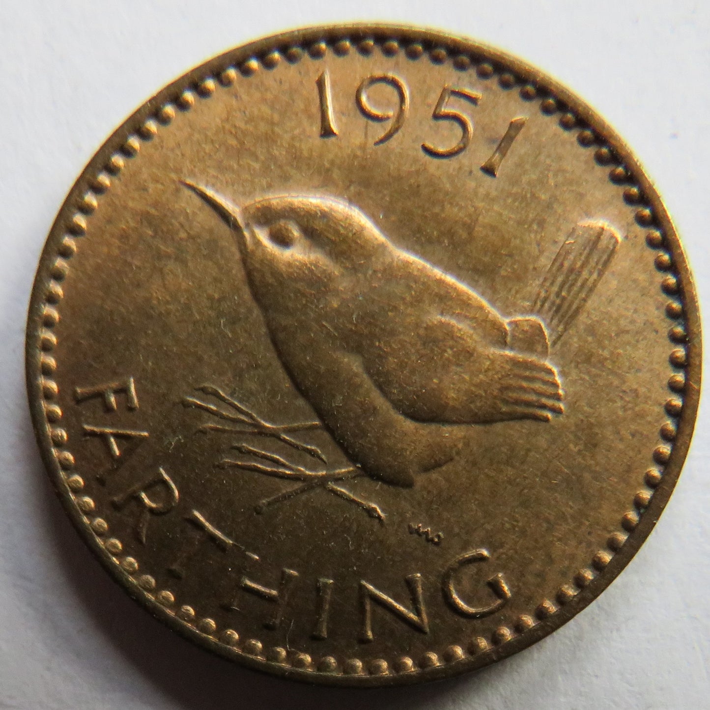 1951 King George VI Farthing Coin In High Grade - Great Britain