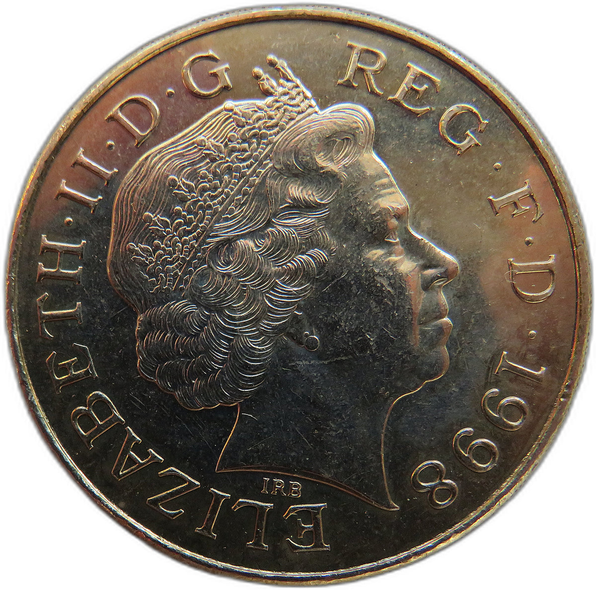 1948-1998 Prince of Wales 50th Birthday Commemorative £5 Coin