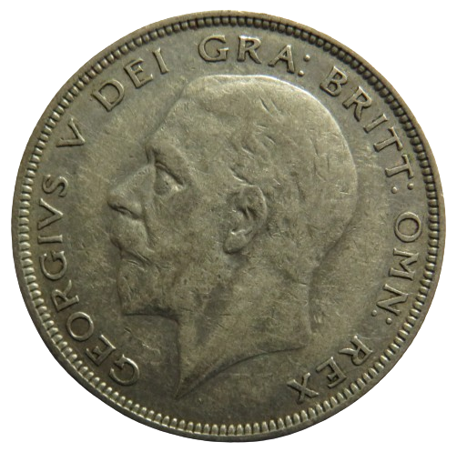 1935 King George V Silver Halfcrown Coin - Great Britain