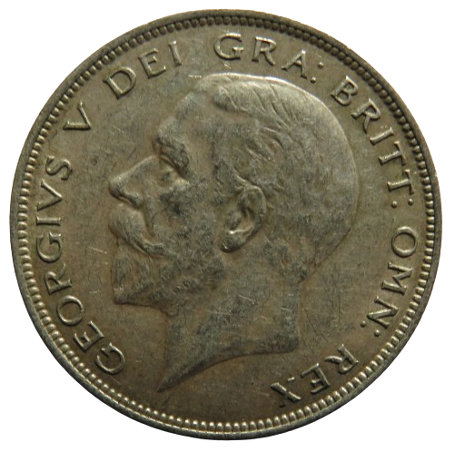 1931 King George V Silver Halfcrown Coin - Great Britain