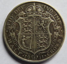 Load image into Gallery viewer, 1911 King George V Silver Halfcrown Coin - Great Britain
