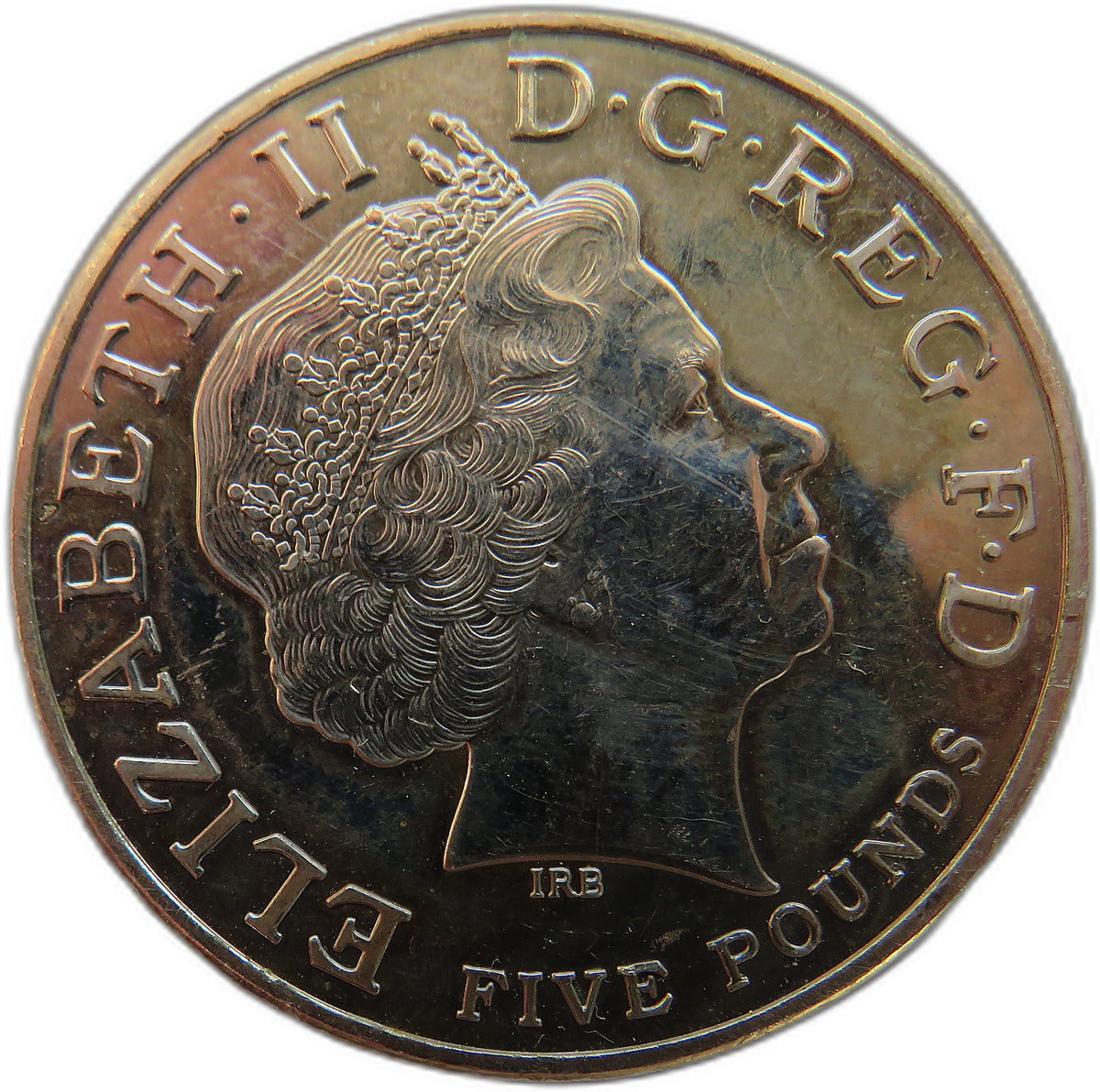 1904-2004 100 Year Anniversary Entente Cordiale Commemorative £5 Coin