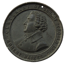 Load image into Gallery viewer, 1880 Robert Raikes Centenary Of Sunday Schools Medal
