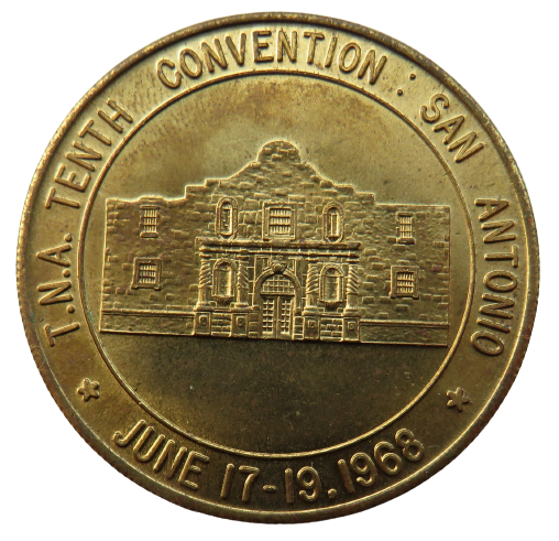 1818-1968 150th Anniversary San Antonia's Coinage Commemorative Medal