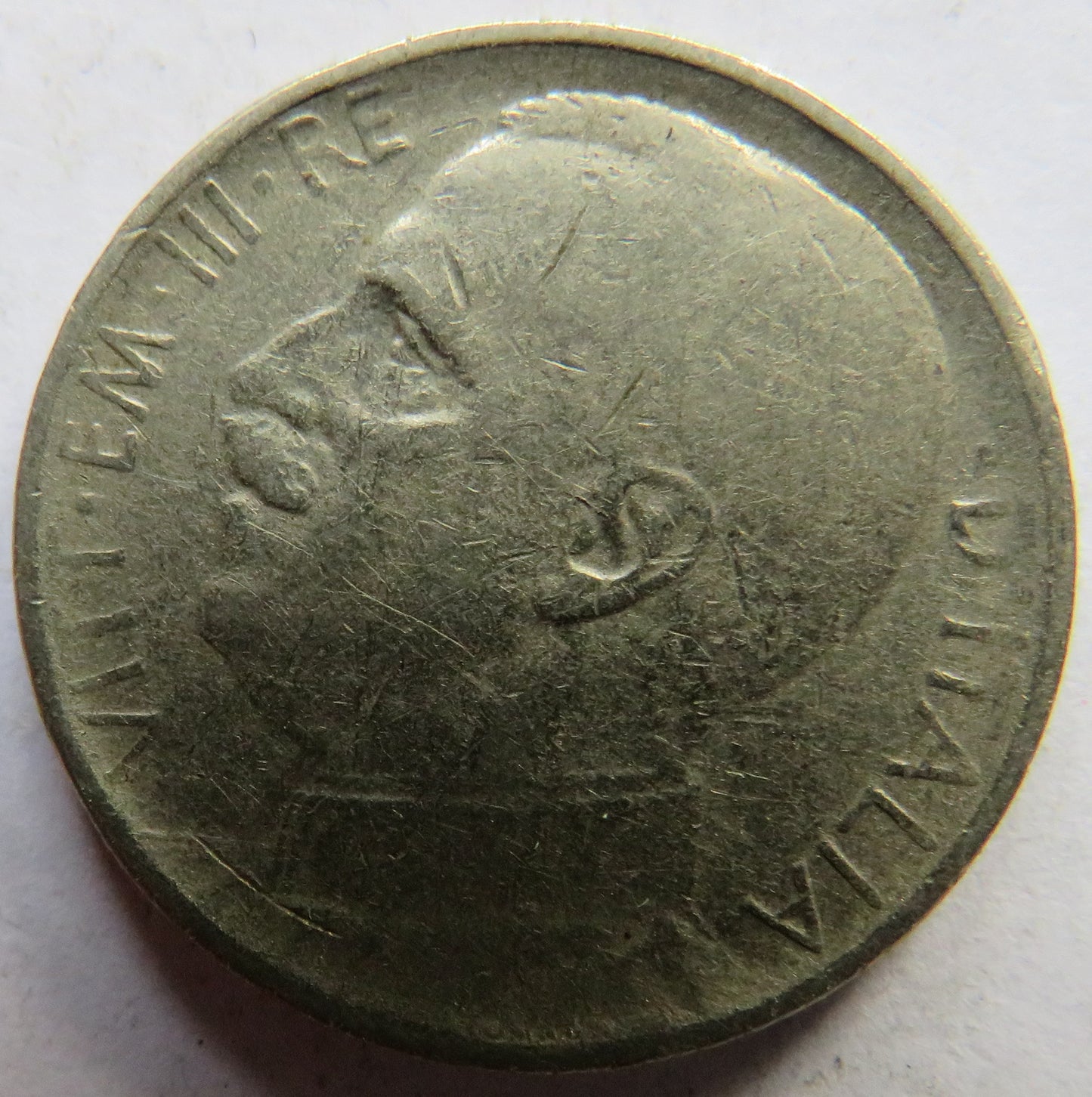 1920 Italy 50 Centesimi Coin