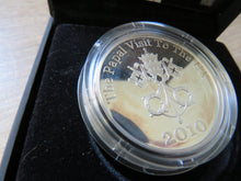 Load image into Gallery viewer, 2010 Pope Benedict XVI Visit To The UK Silver Proof Medal Papal Visit
