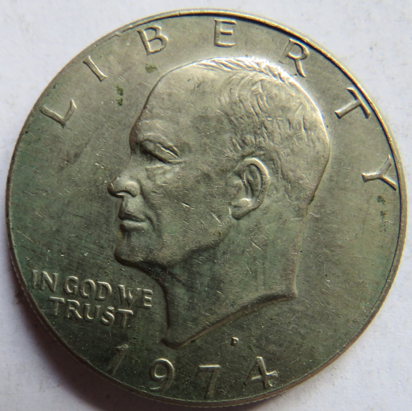 1974 USA Eisenhower $1 One Dollar Coin