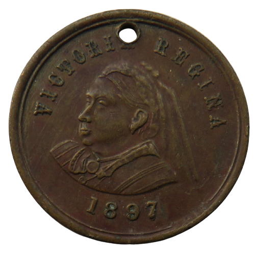 1897 Queen Victoria 60th Year of Reign Commemorative Medal