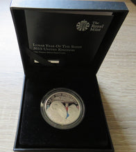 Load image into Gallery viewer, 2015 United Kingdom Lunar Year Of The Sheep Silver Proof 1oz £2 Coin Royal Mint
