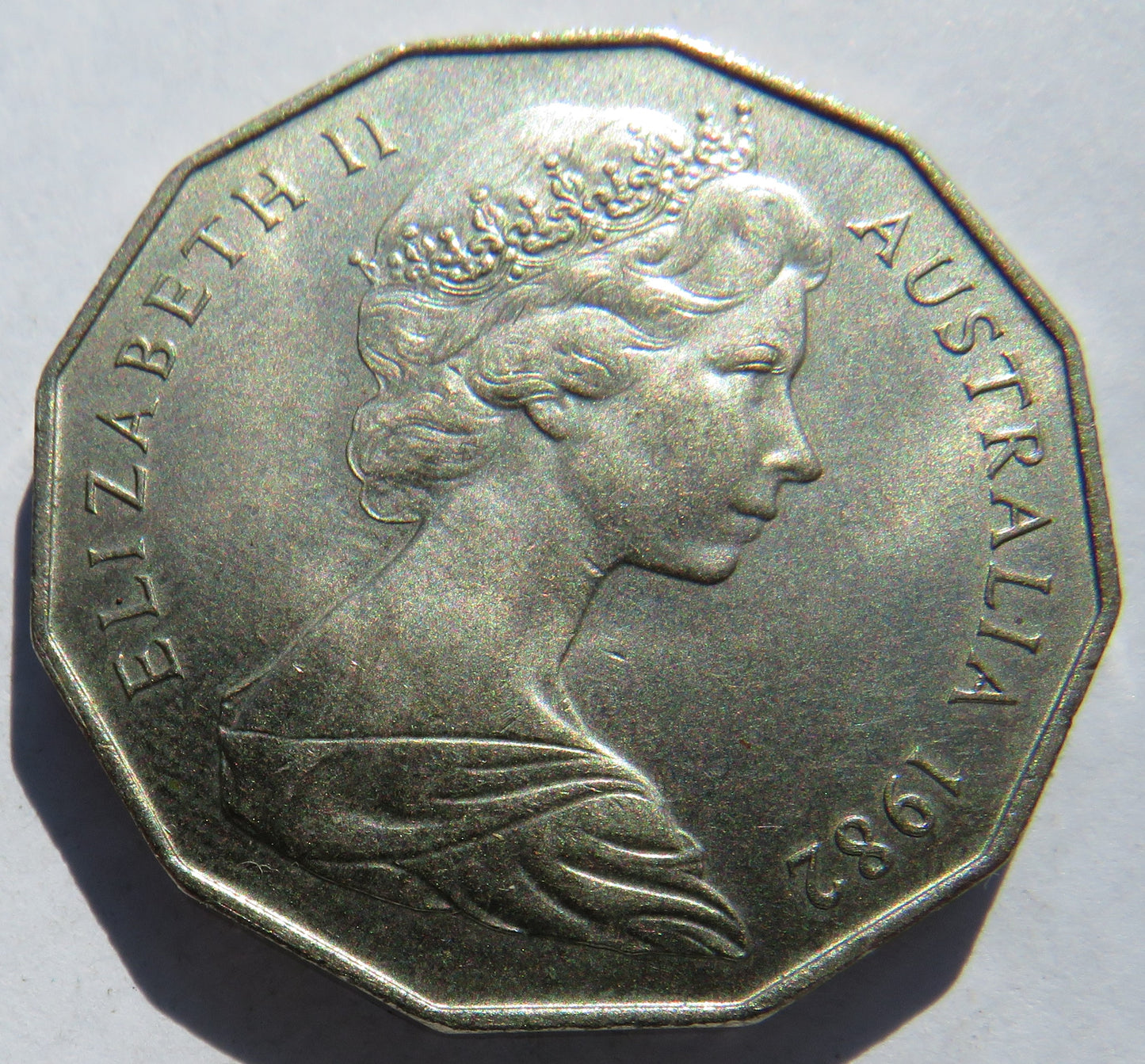 1982 Australia 50 Fifty Cents Coin