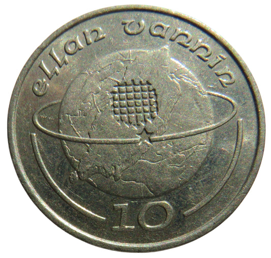 1988 Isle of Man 10p Ten Pence Coin