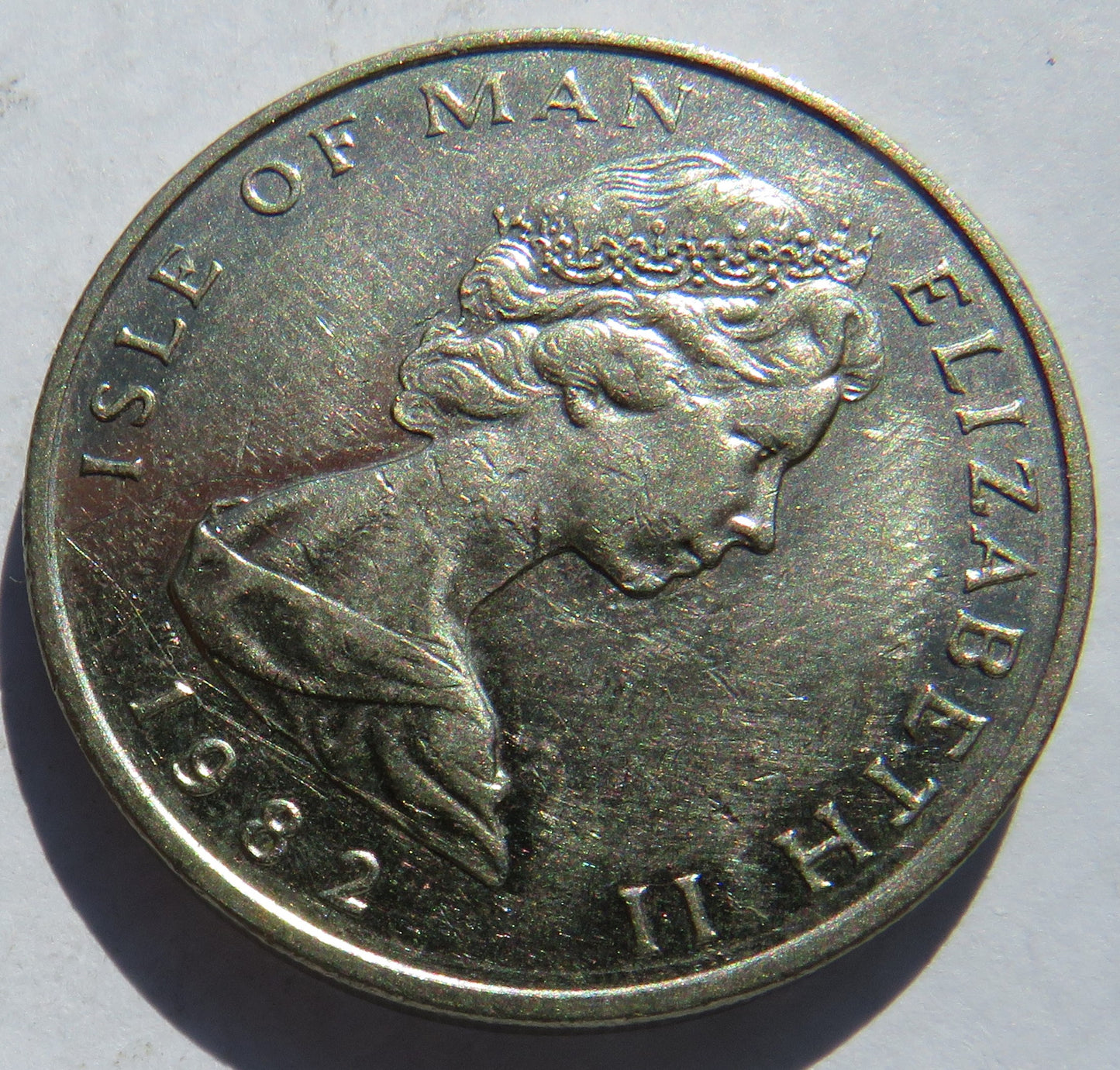 1982 Isle of Man 10p Ten Pence Coin