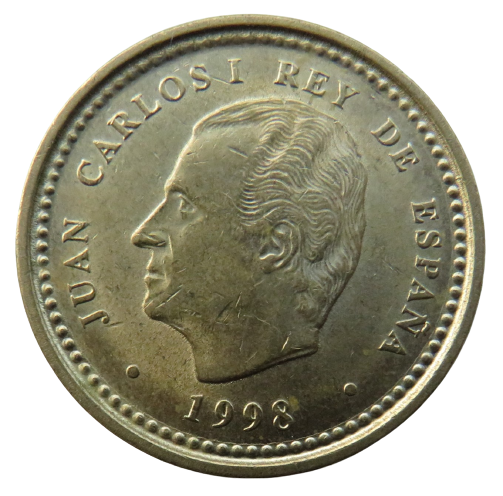 1998 Spain 100 Pesetas Coin