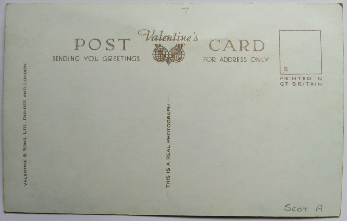 Vintage Postcard of Dounans Residential School Camp, Aberfoyle, Valentine's Series