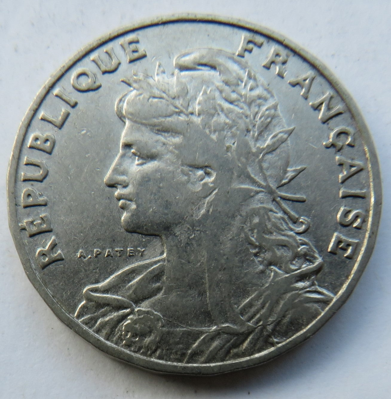 1905 France 25 Centimes Coin