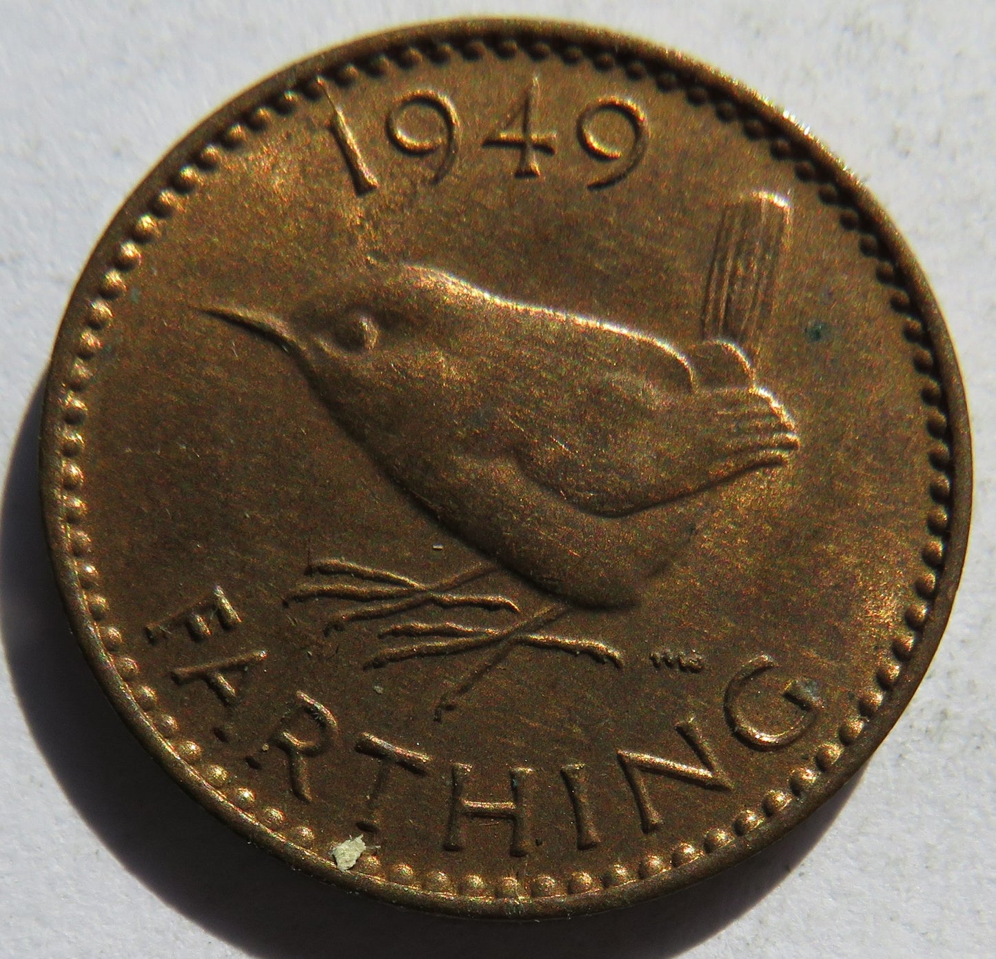 1949 King George VI Farthing Coin In High Grade - Great Britain