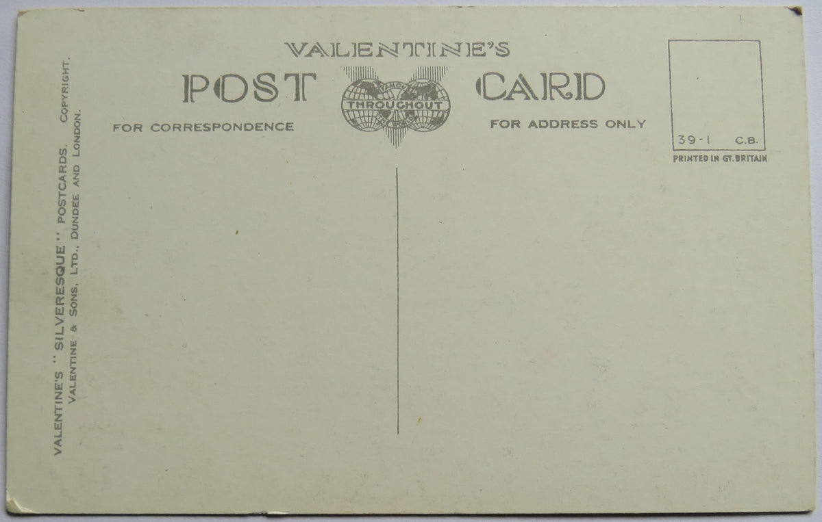 Vintage Postcard of Happy Valley and Great Orme, Llandudno, Valentine's Series