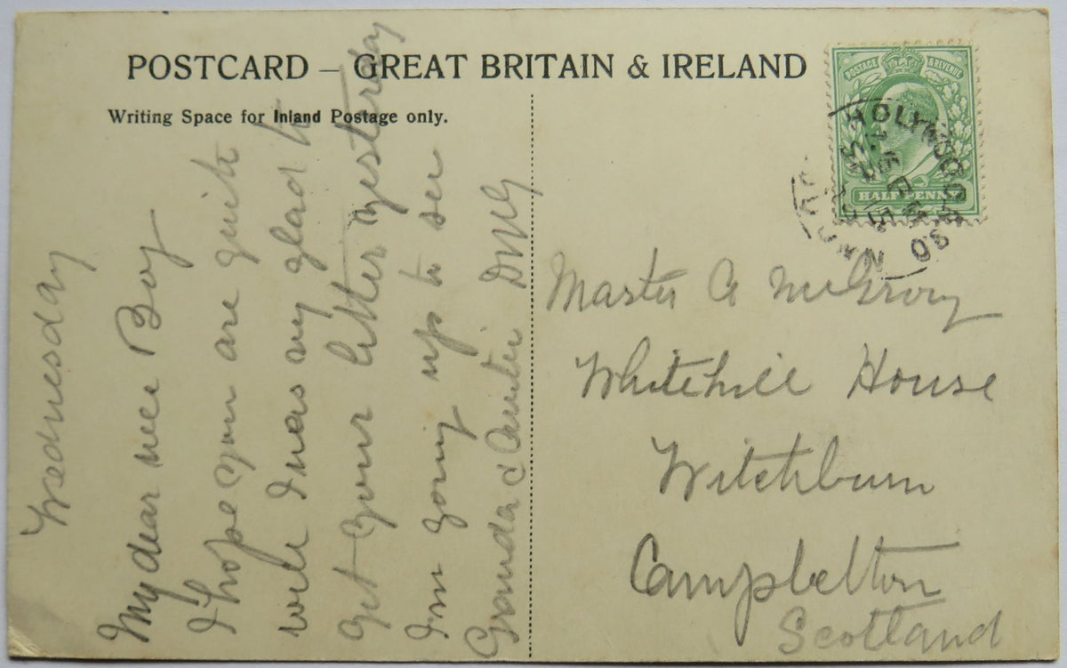Vintage Postcard of the Botanic Gardens, Belfast