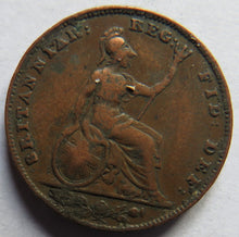 Load image into Gallery viewer, 1847 Queen Victoria Young Head Farthing Coin - Great Britain
