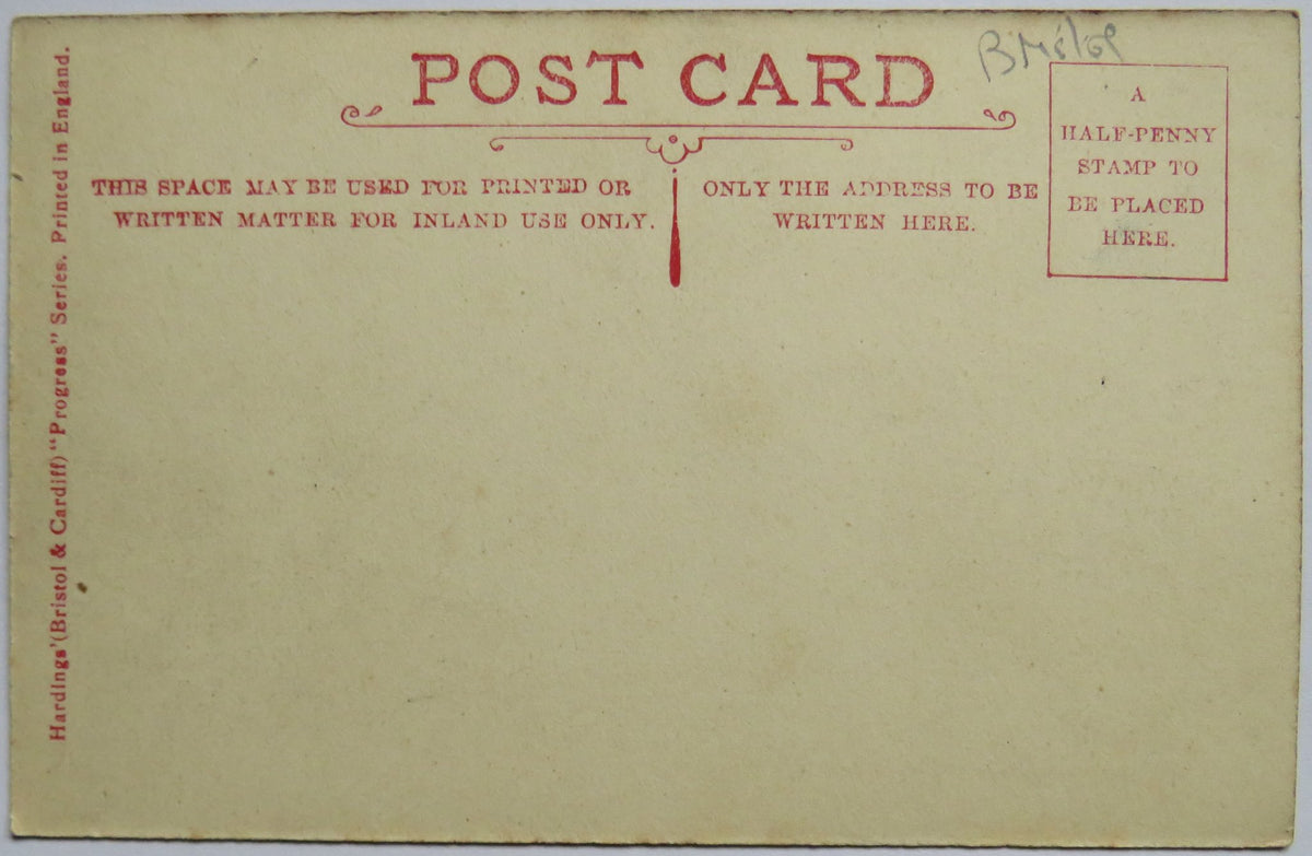 Vintage Postcard of Blaise Hamlet, Henbury, No. 490 - Hardings "Progress" Series