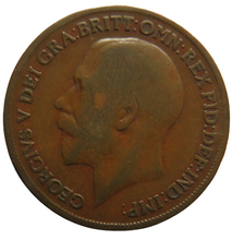 Load image into Gallery viewer, 1918-KN King George V One Penny Coin - Great Britain
