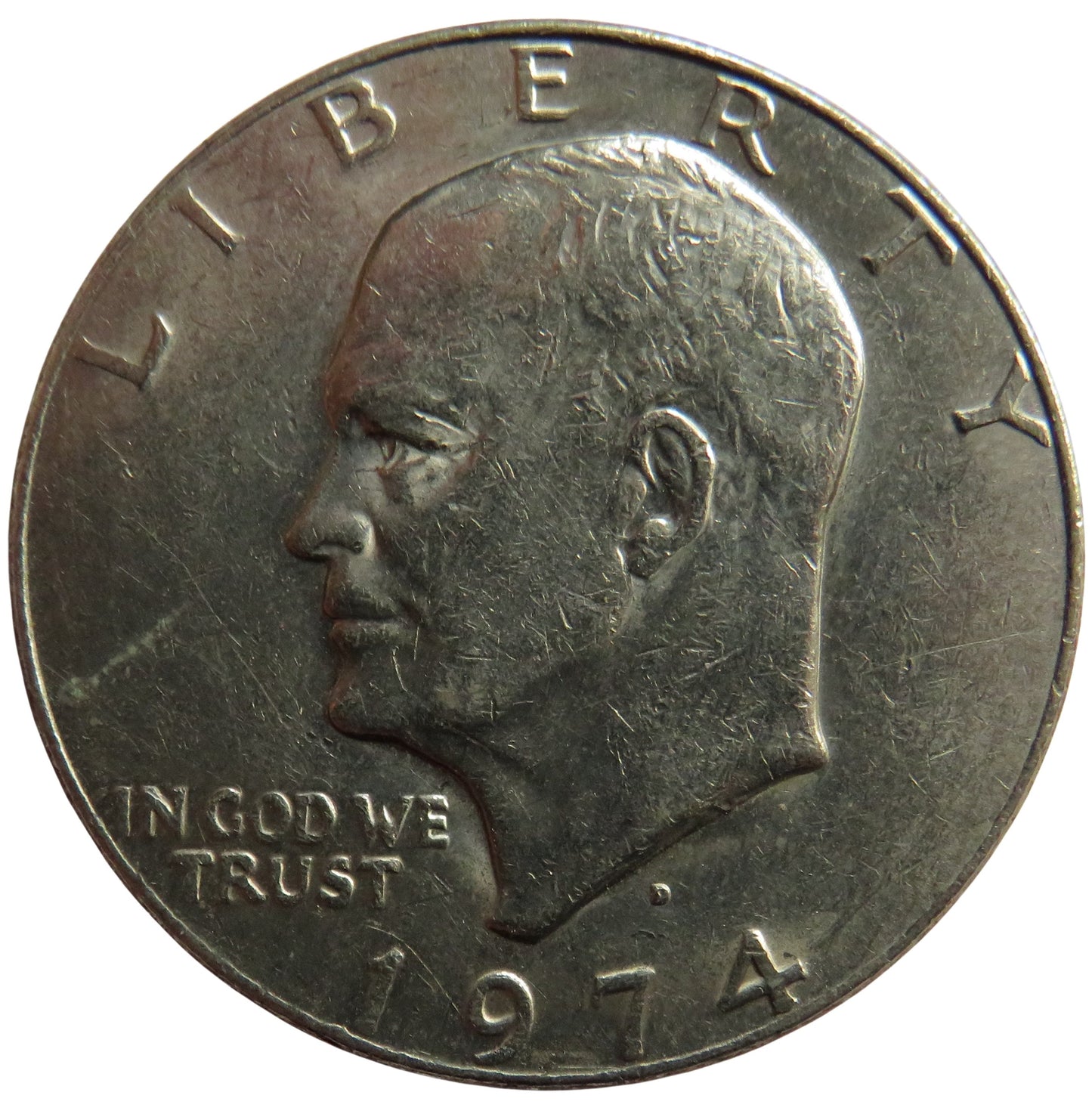 1974 USA Eisenhower $1 One Dollar Coin