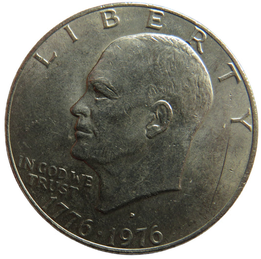 1976 USA Eisenhower $1 One Dollar Coin