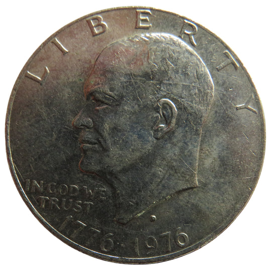 1976 USA Eisenhower $1 One Dollar Coin