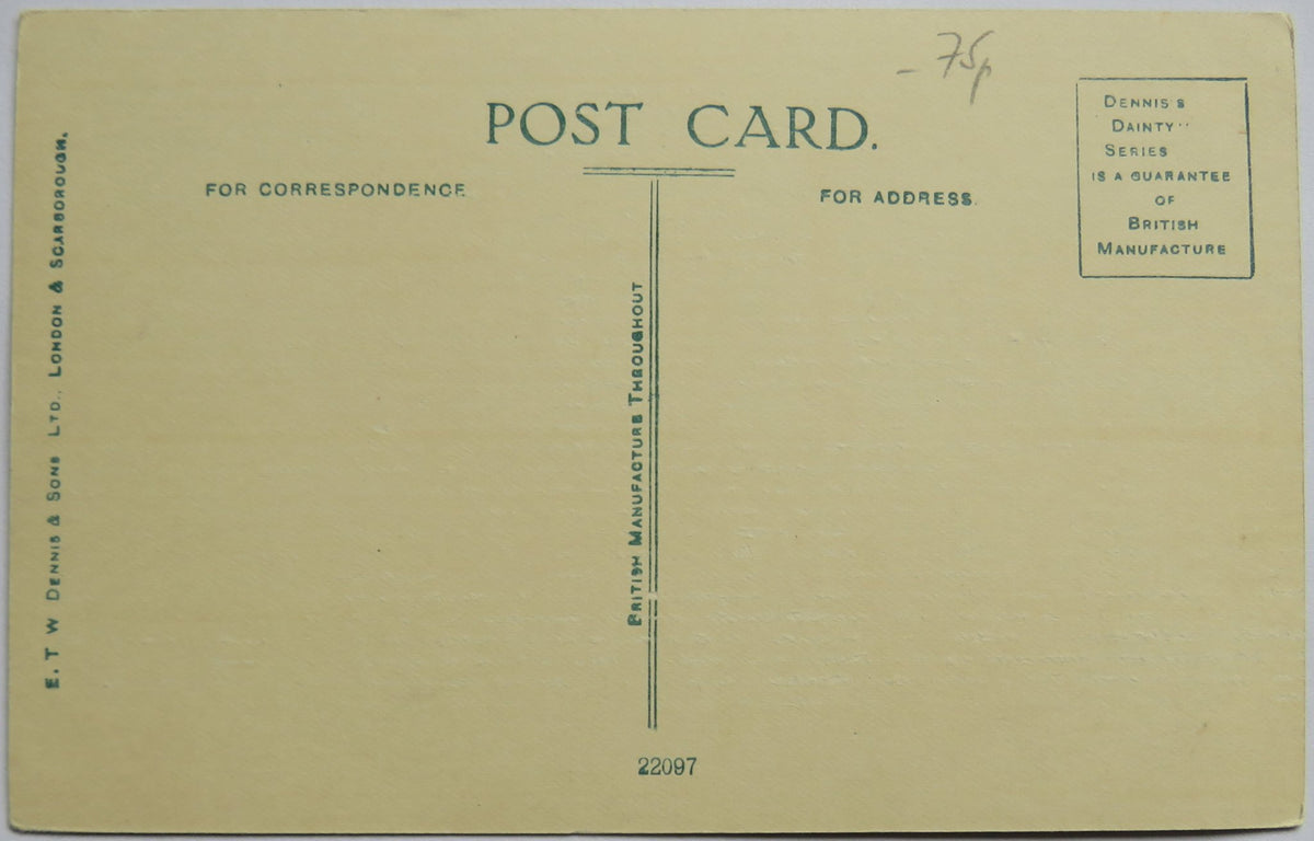 Vintage Postcard of The Gorge, Roundhay Park, Leeds