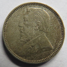 Load image into Gallery viewer, 1897 South Africa Z.A.R Silver Sixpence Coin
