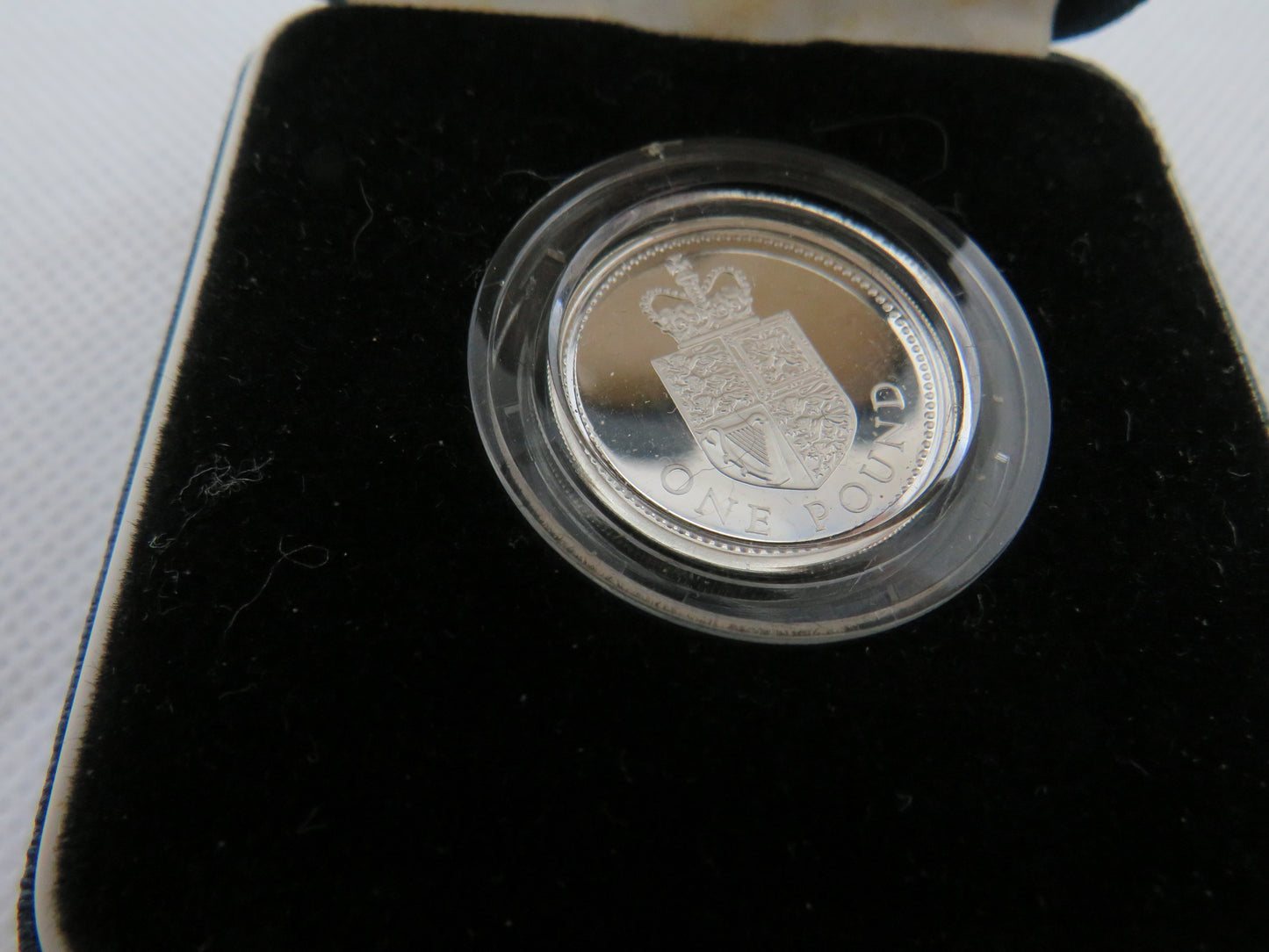 1988 Royal Mint Silver Proof £1 One Pound Coin