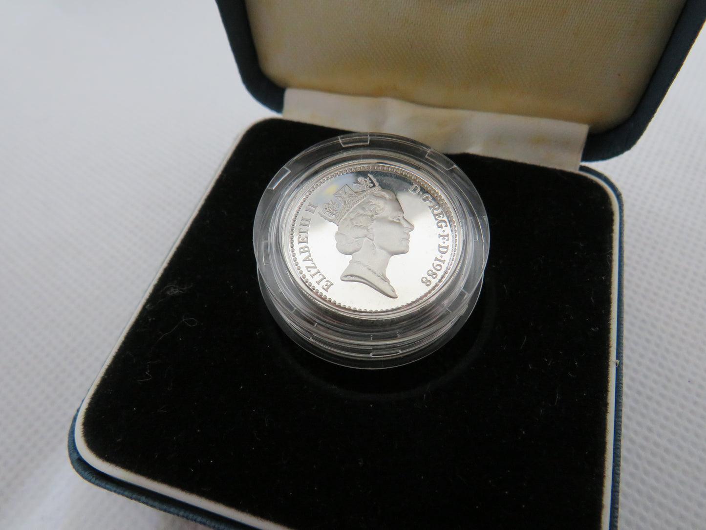 1988 Royal Mint Silver Proof £1 One Pound Coin