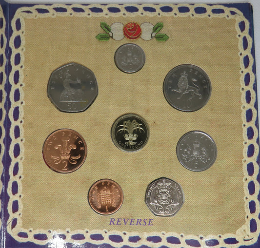 1990 United Kingdom Brilliant Uncirculated Coin Collection