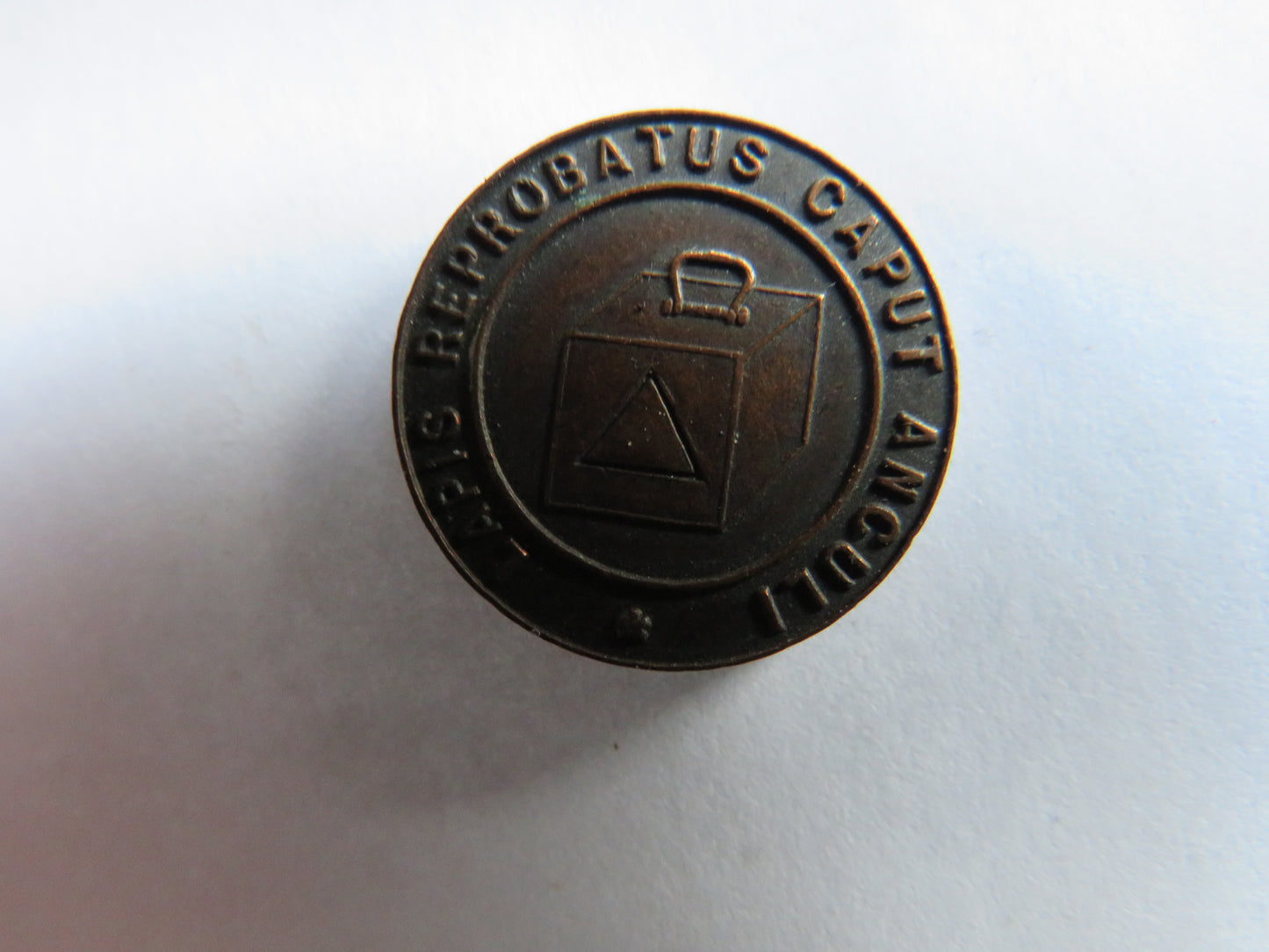 The Lodge of Journeymen Masons No.8 Vintage Masonic Token / Penny