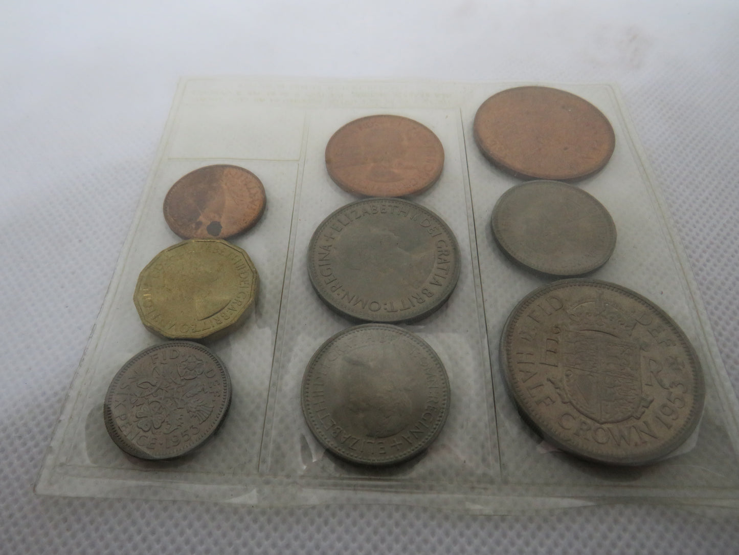 1953 Queen Elizabeth II Uncirculated Coin Set - Great Britain