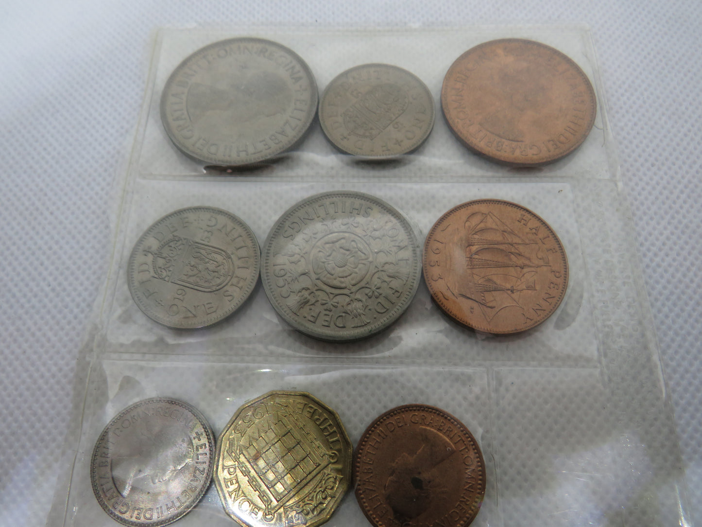 1953 Queen Elizabeth II Uncirculated Coin Set - Great Britain