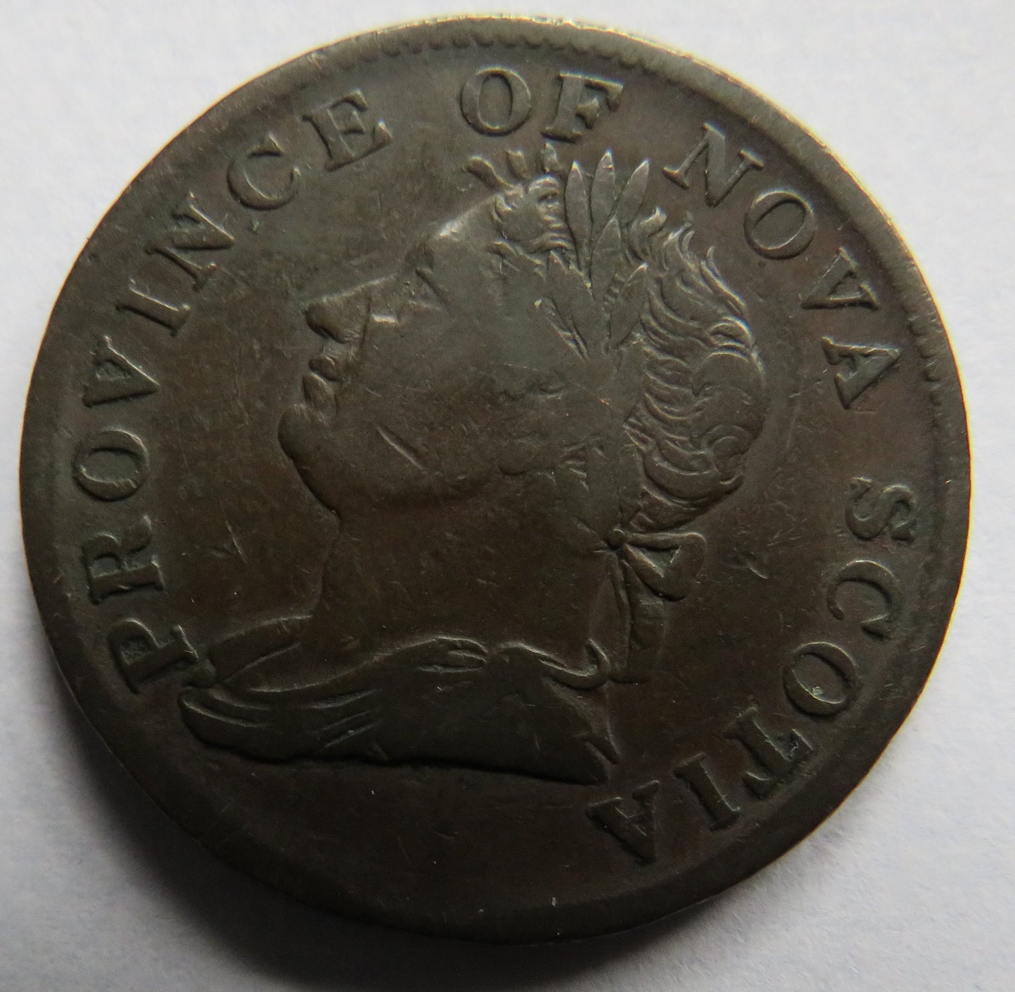 1832 Province Of Nova Scotia Halfpenny Token