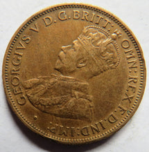 Load image into Gallery viewer, 1911 King George V States of Jersey 1/24th of a Shilling Coin
