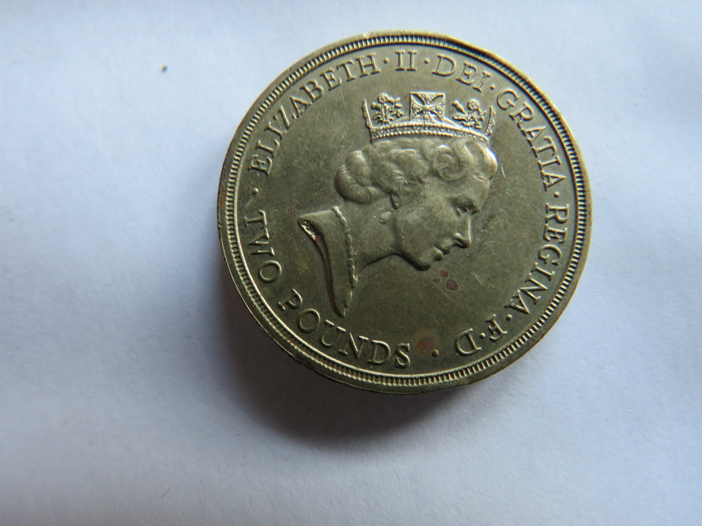 1689-1989 Tercentenary Of The Claim Of Rights £2 Two Pound Coin