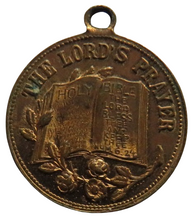 Load image into Gallery viewer, Small Old Lords Prayer Medal The H.P.O Belfast
