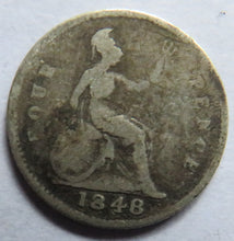 Load image into Gallery viewer, 1848 Queen Victoria Silver Fourpence / Groat Coin Overstruck 8
